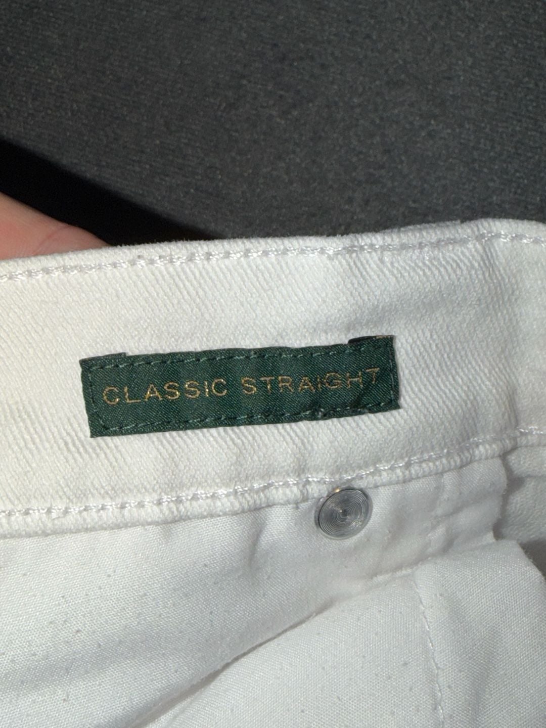 Lauren Jeans Co. Ralph Lauren Classic Straight Jeans Size 2 White 6
