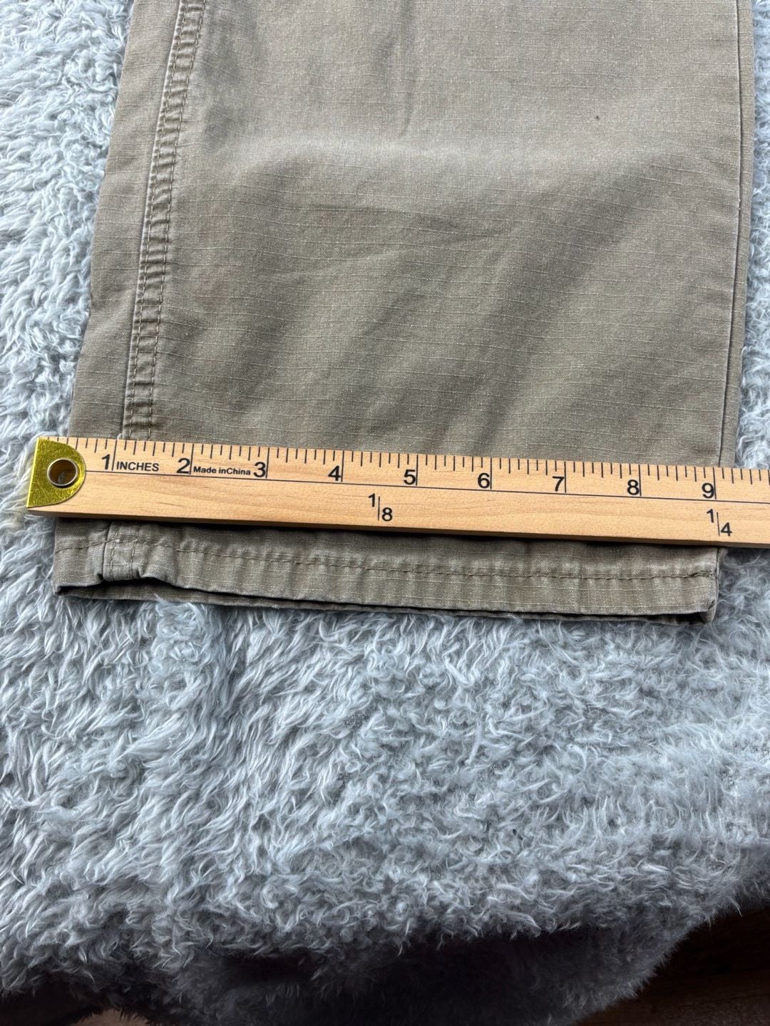 Wrangler Cargo Pants Size 36x32 Khaki Brown Cotton 8