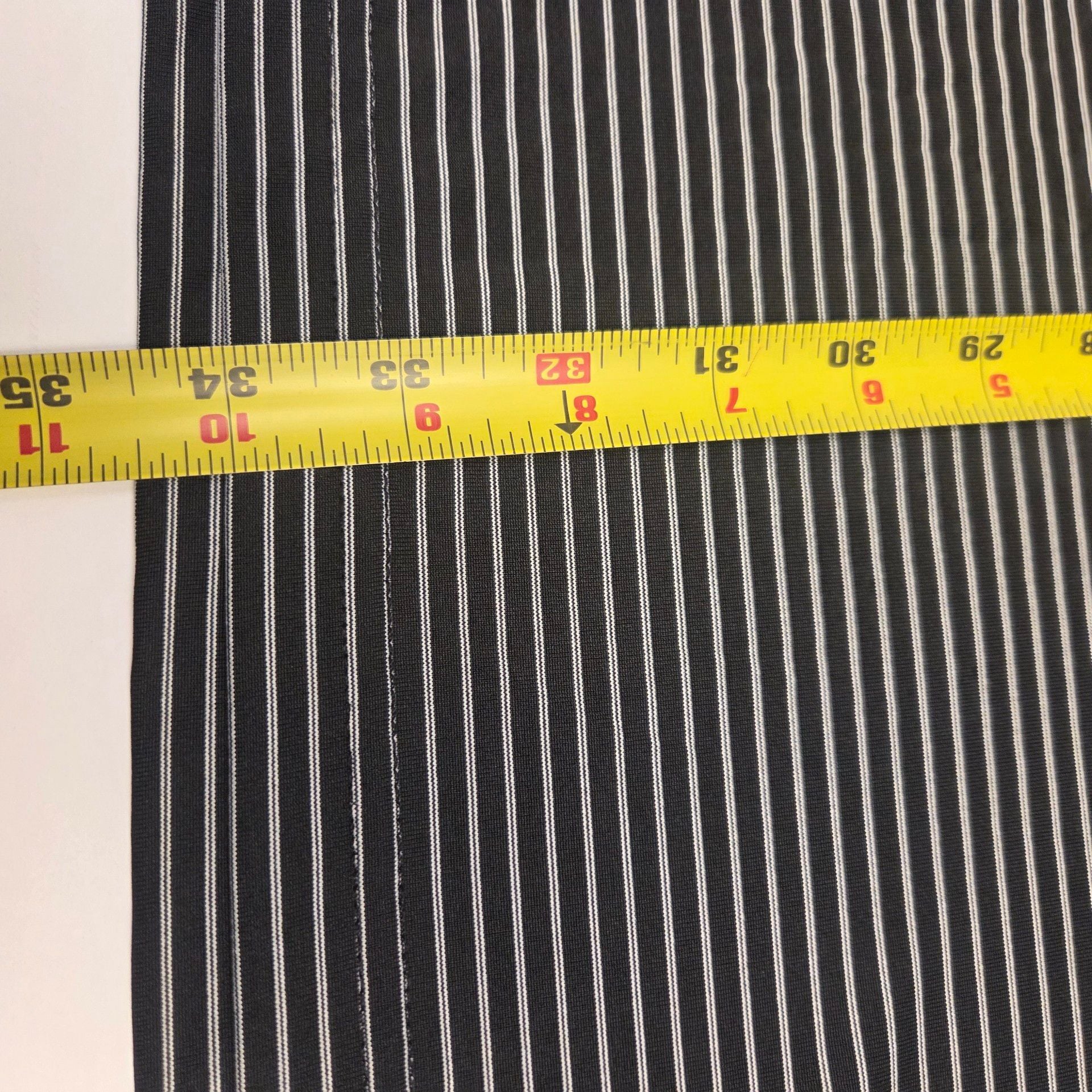 Roundtree & Yorke Performance Polo Size 4XB Black White Striped 9