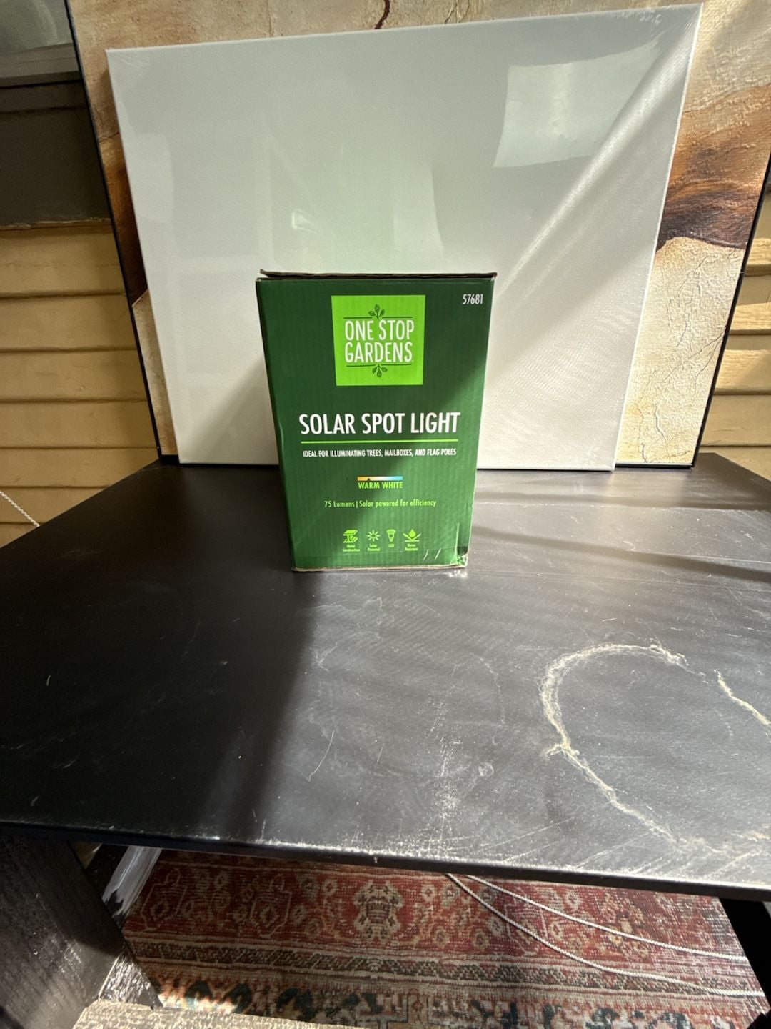One Stop Gardens Solar Spot Light 75 Lumens Warm White 57681 4