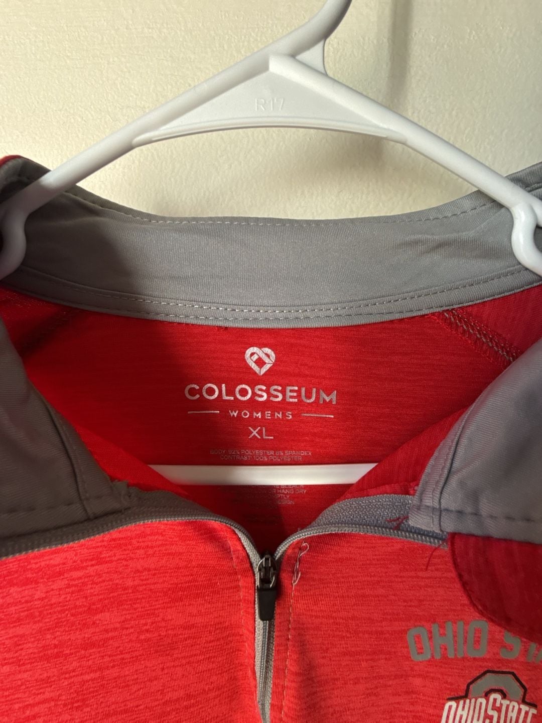 Colosseum Ohio State Buckeyes 1/4 Zip Size XL 3