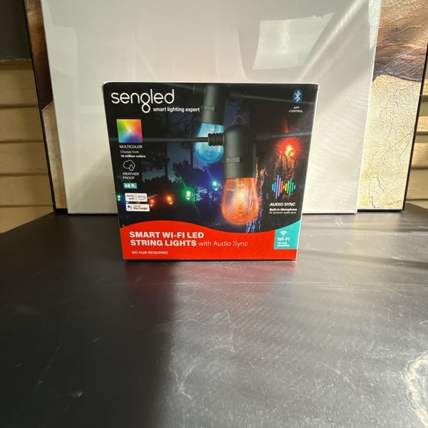 Sengled Smart Wi-Fi LED String Lights 48 ft. Multicolor