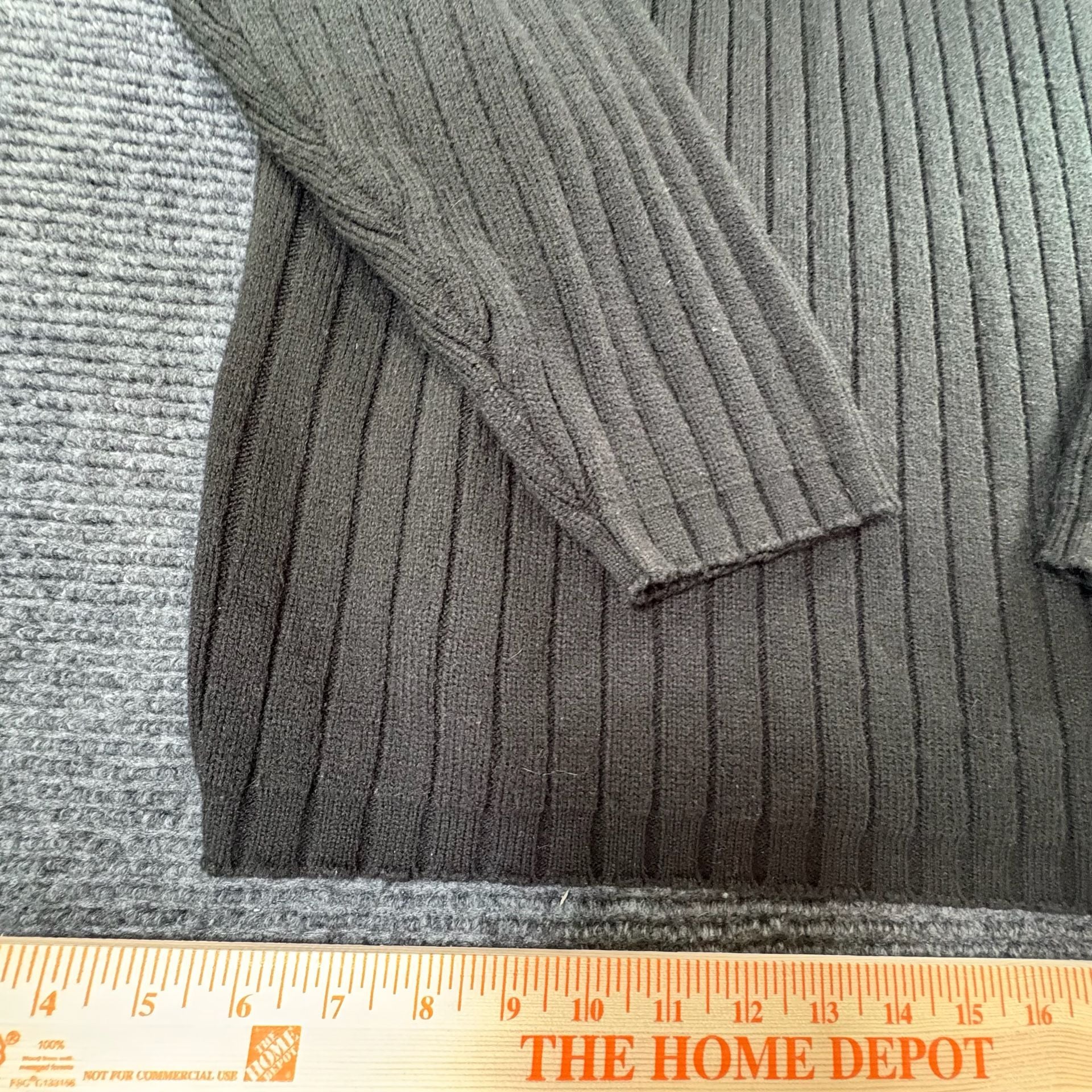 Polo Ralph Lauren Ribbed Turtleneck Sweater Black Striped 3