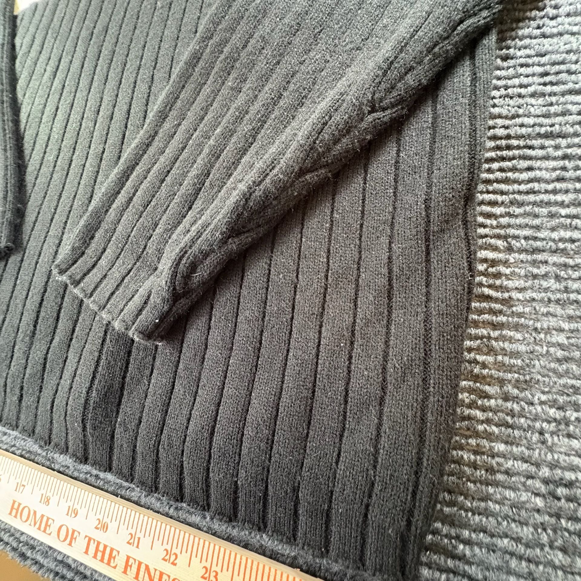 Polo Ralph Lauren Ribbed Turtleneck Sweater Black Striped 4