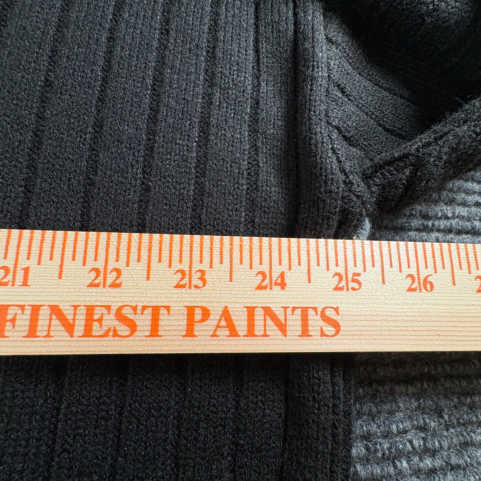 Polo Ralph Lauren Ribbed Turtleneck Sweater Black Striped 10