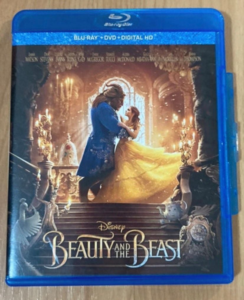 Disney Beauty And The Beast 2017 Blu-Ray DVD 1
