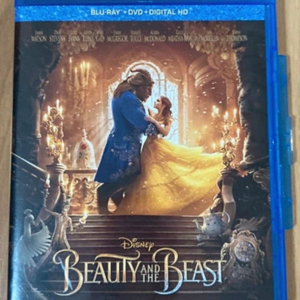 Disney Beauty And The Beast 2017 Blu-Ray DVD