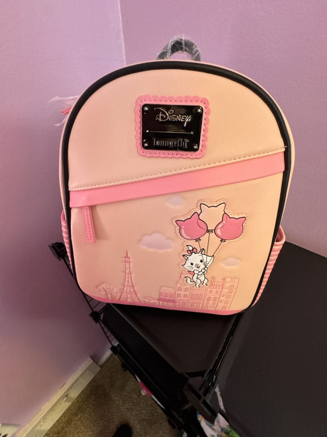 Loungefly Disney The Aristocats Marie Balloons Mini Backpack Pink 9