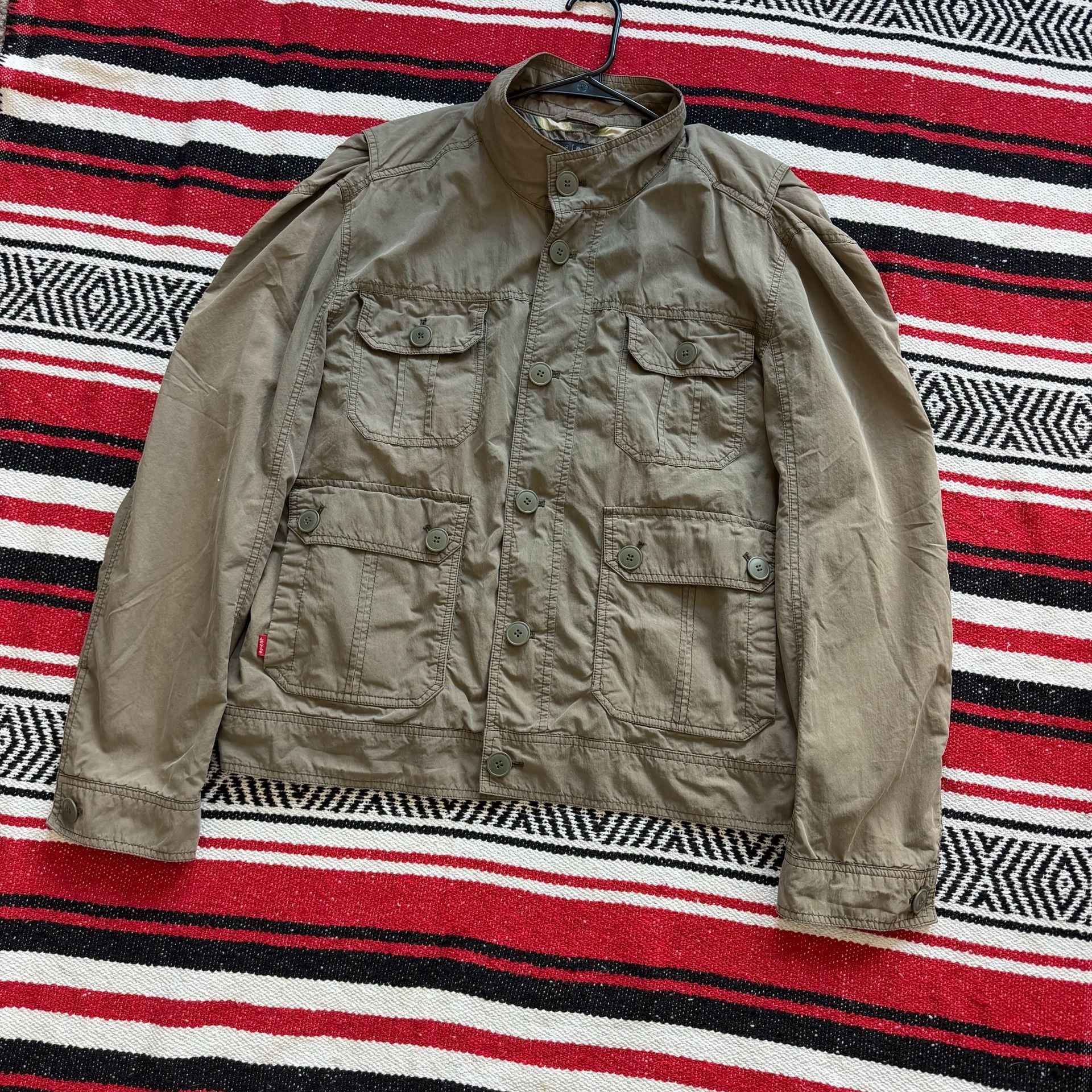 Rare Vintage Levi’s Capital E Field Utility Jacket sz L 2