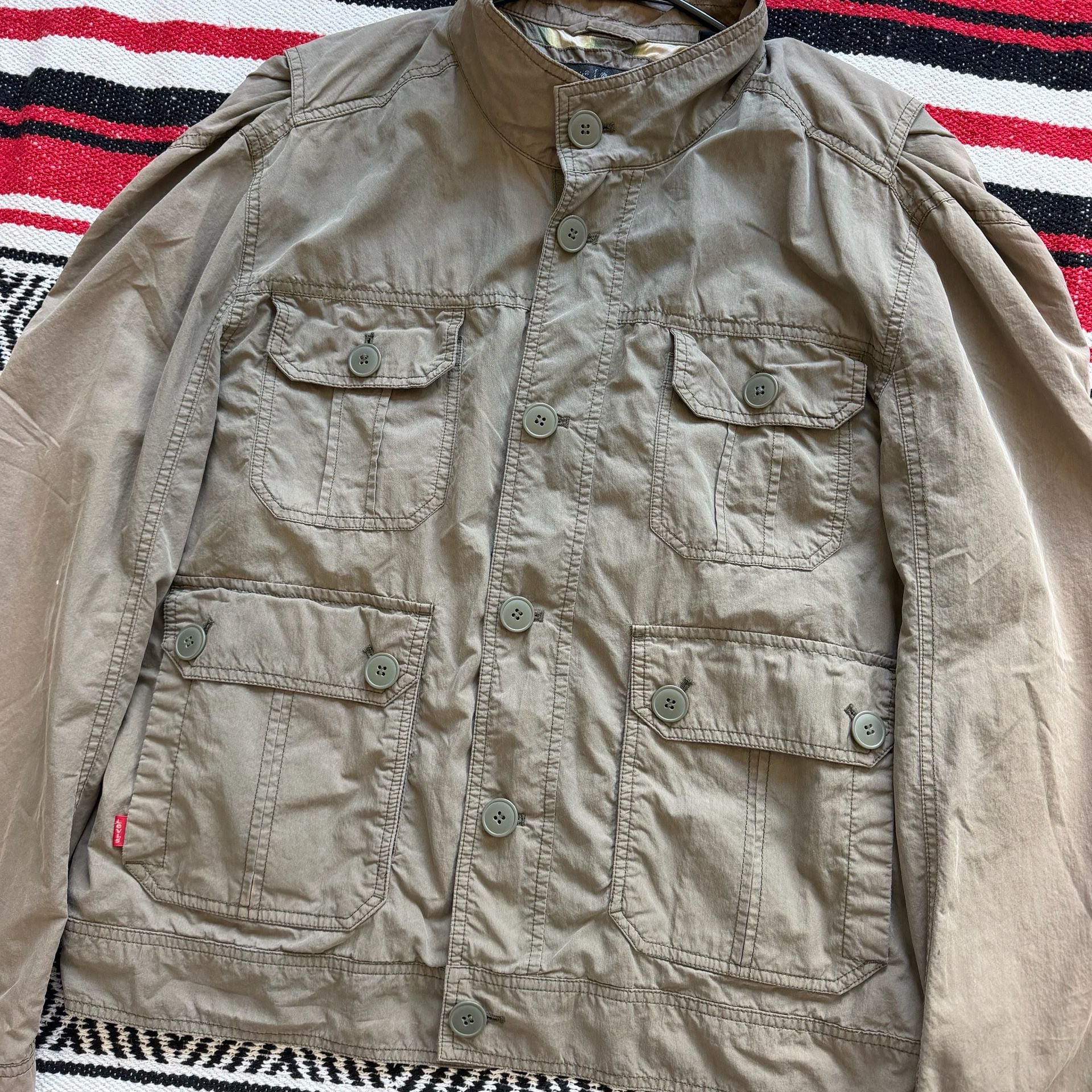 Rare Vintage Levi’s Capital E Field Utility Jacket sz L 6