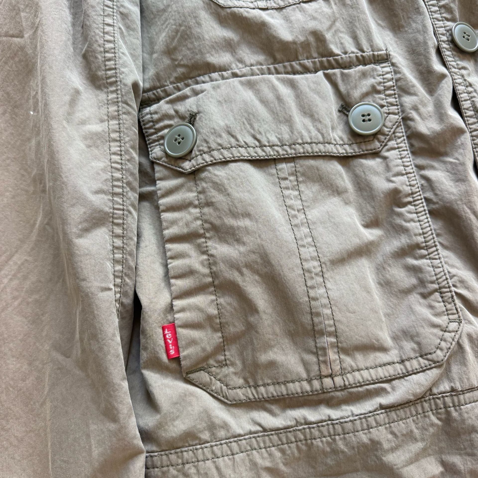 Rare Vintage Levi’s Capital E Field Utility Jacket sz L 9