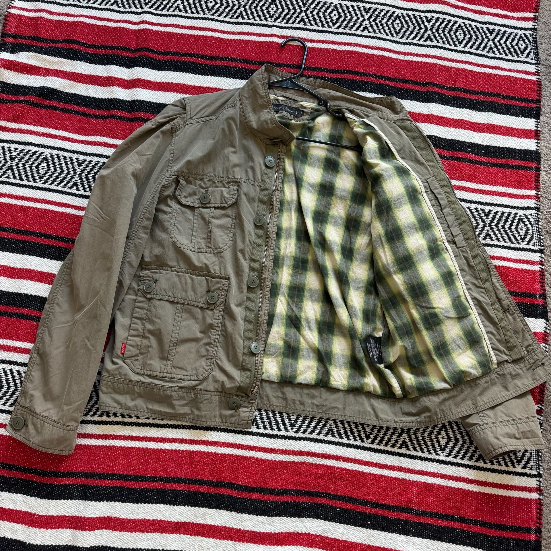 Rare Vintage Levi’s Capital E Field Utility Jacket sz L 10
