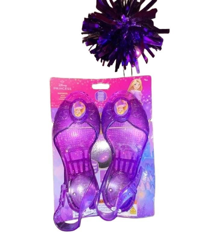 Disguise Disney Princess Rapunzel Light Up Shoes New 1