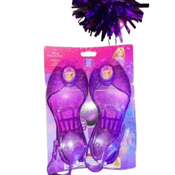 Disguise Disney Princess Rapunzel Light Up Shoes New