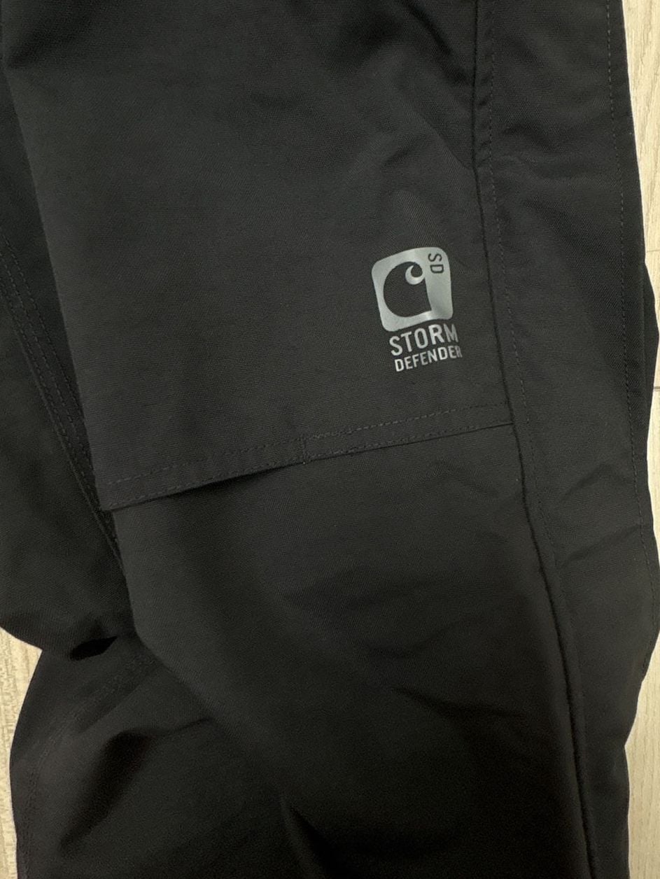 Carhartt Storm Defender Pants 2XL Regular Black Water Repellent 3