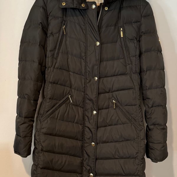 MICHAEL Michael Kors Down Puffer Coat Size S B
Faux Fur Hood