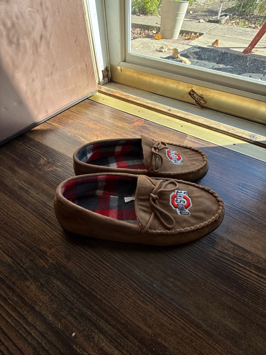Ohio State Buckeyes Moccasin Slippers Size 11 3