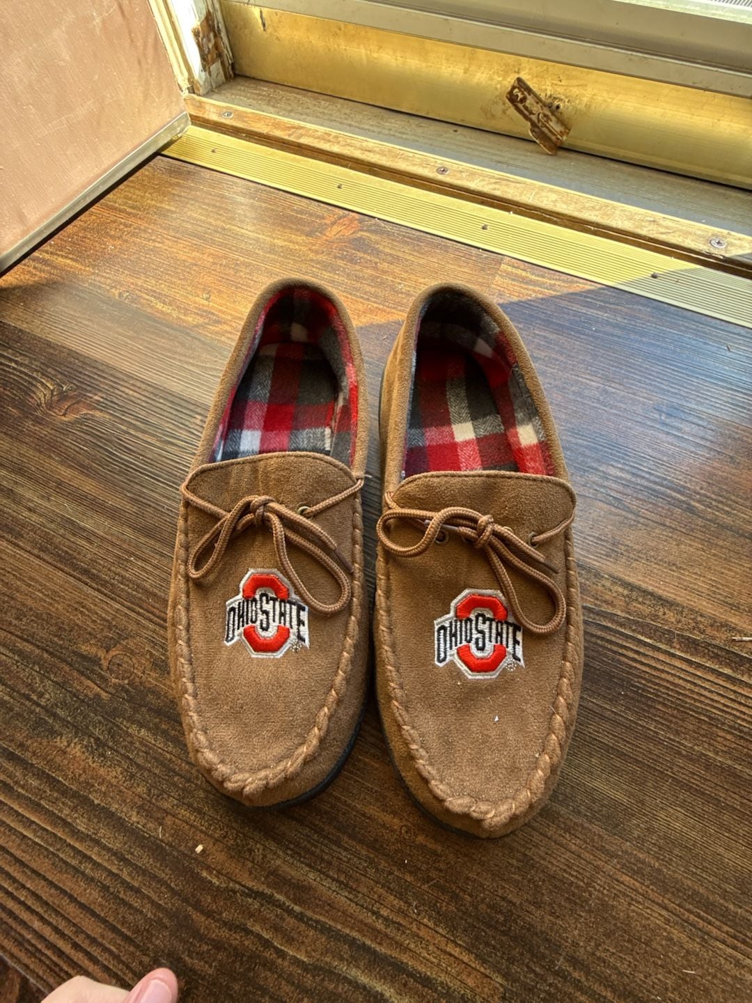 Ohio State Buckeyes Moccasin Slippers Size 11 4