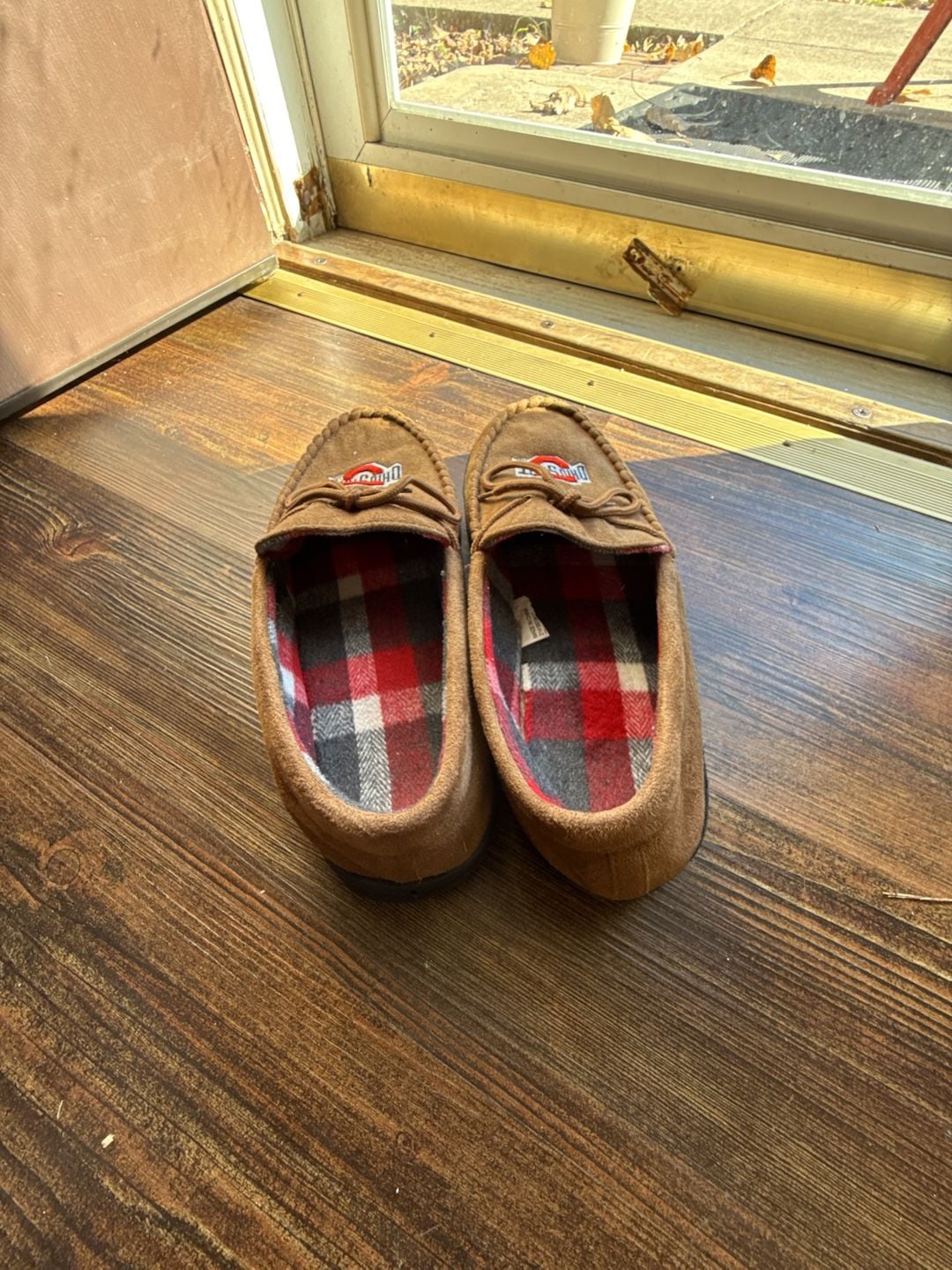 Ohio State Buckeyes Moccasin Slippers Size 11 5