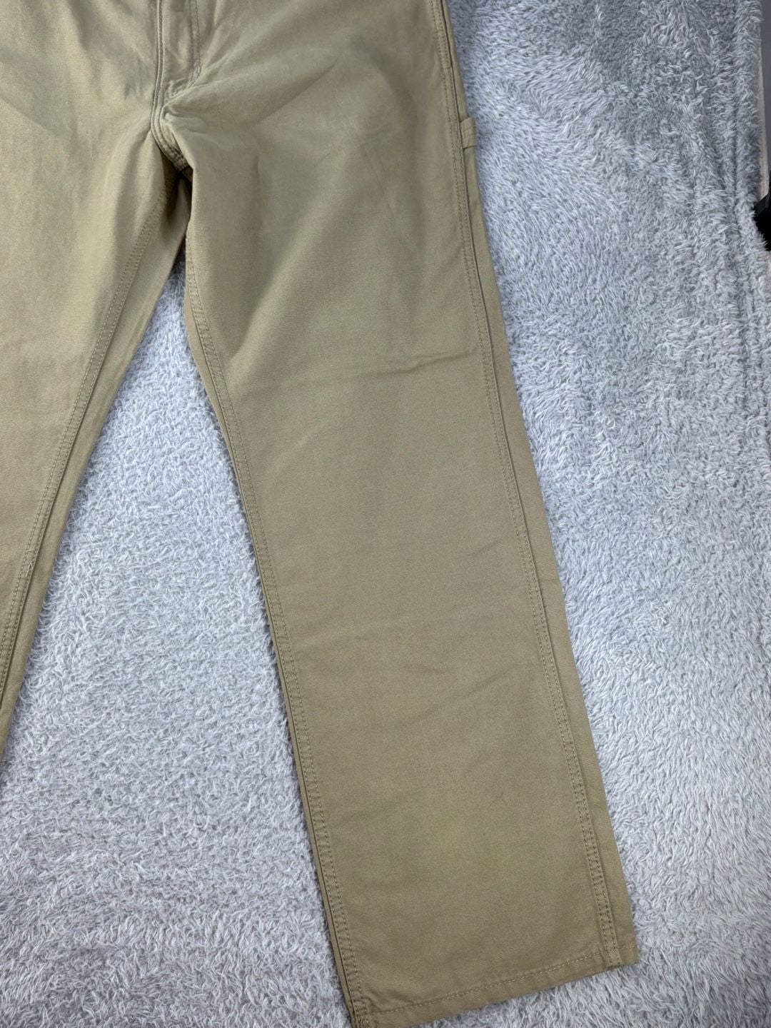  36-32 Blue Mountain Carpenter Pants Tan Cotton Workwear 7