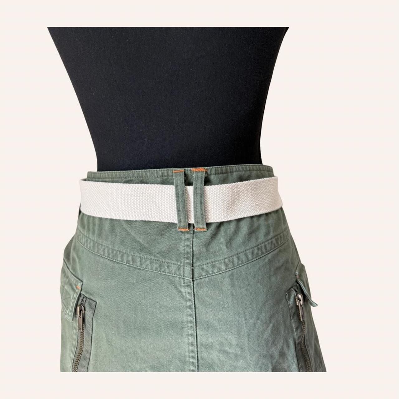 kim possible lara croft y2k army cargo mini skirt halloween costume size 7 5