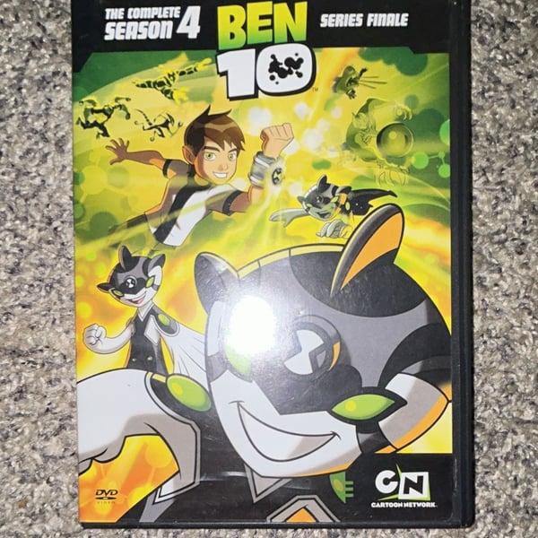 Ben 10 The Complete Season 4 DVD Cartoon Network