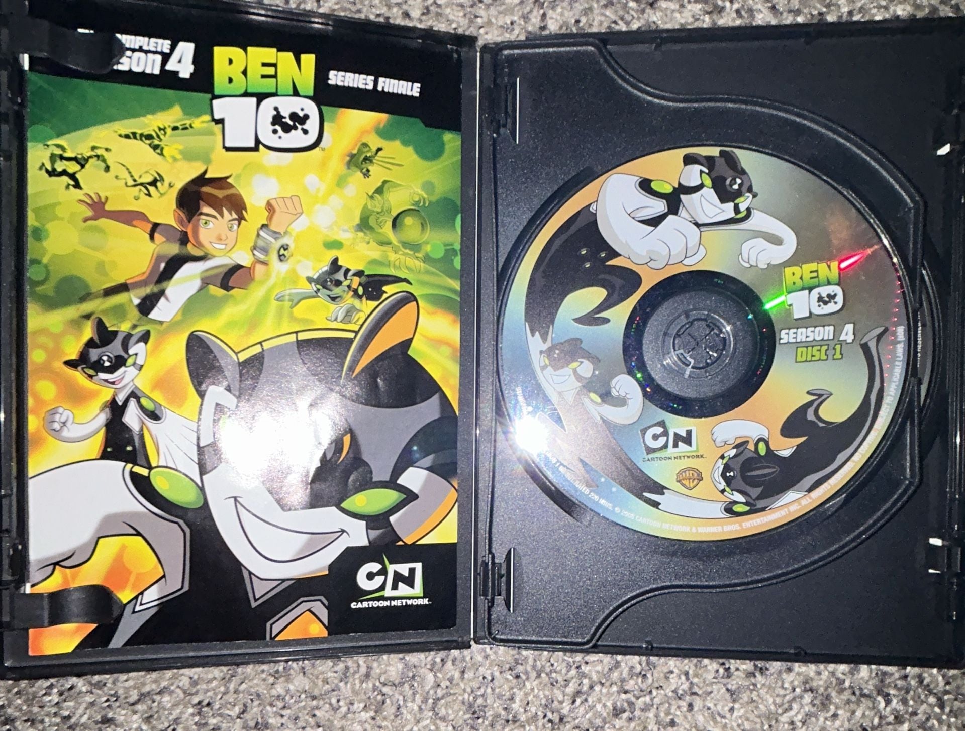 Ben 10 The Complete Season 4 DVD Cartoon Network 3