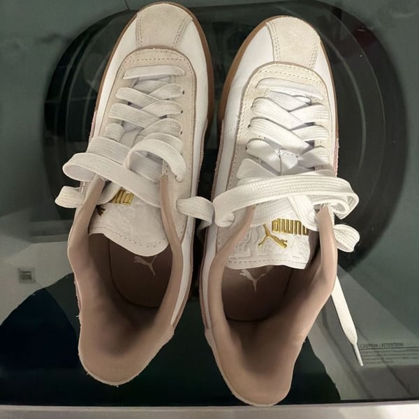Puma Club II Era Sneakers White Pink Gum 5.5 Women’s