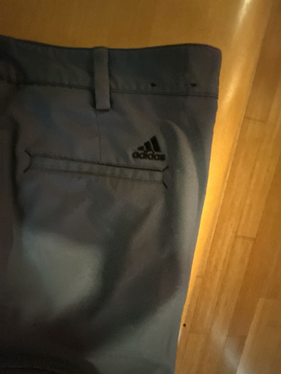 Adidas Golf Pants Size 36x30 Grey Performance Trousers 5