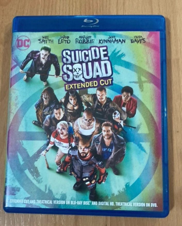Suicide Squad Extended Cut Blu-ray And DVD 1