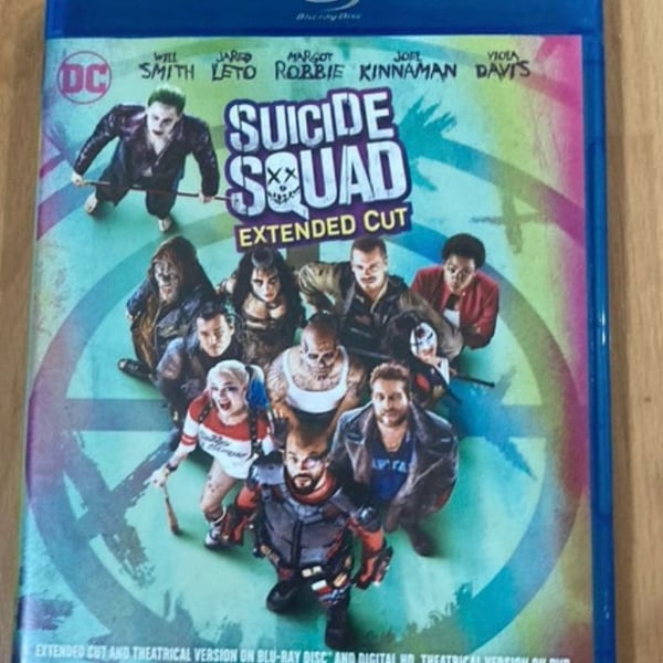Suicide Squad Extended Cut Blu-ray And DVD