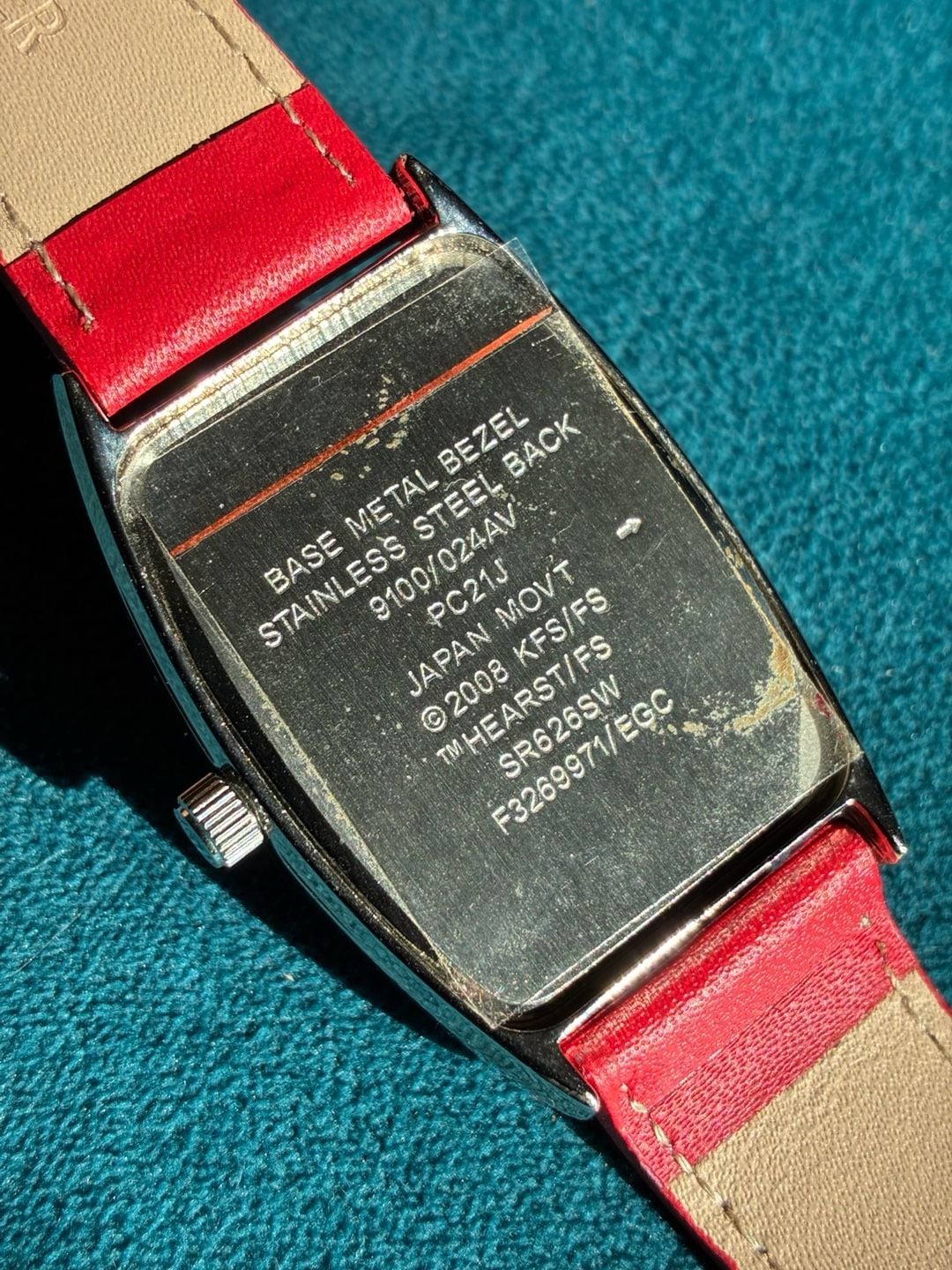 Betty Boop Hot Nurse Watch Red Leather Band 3