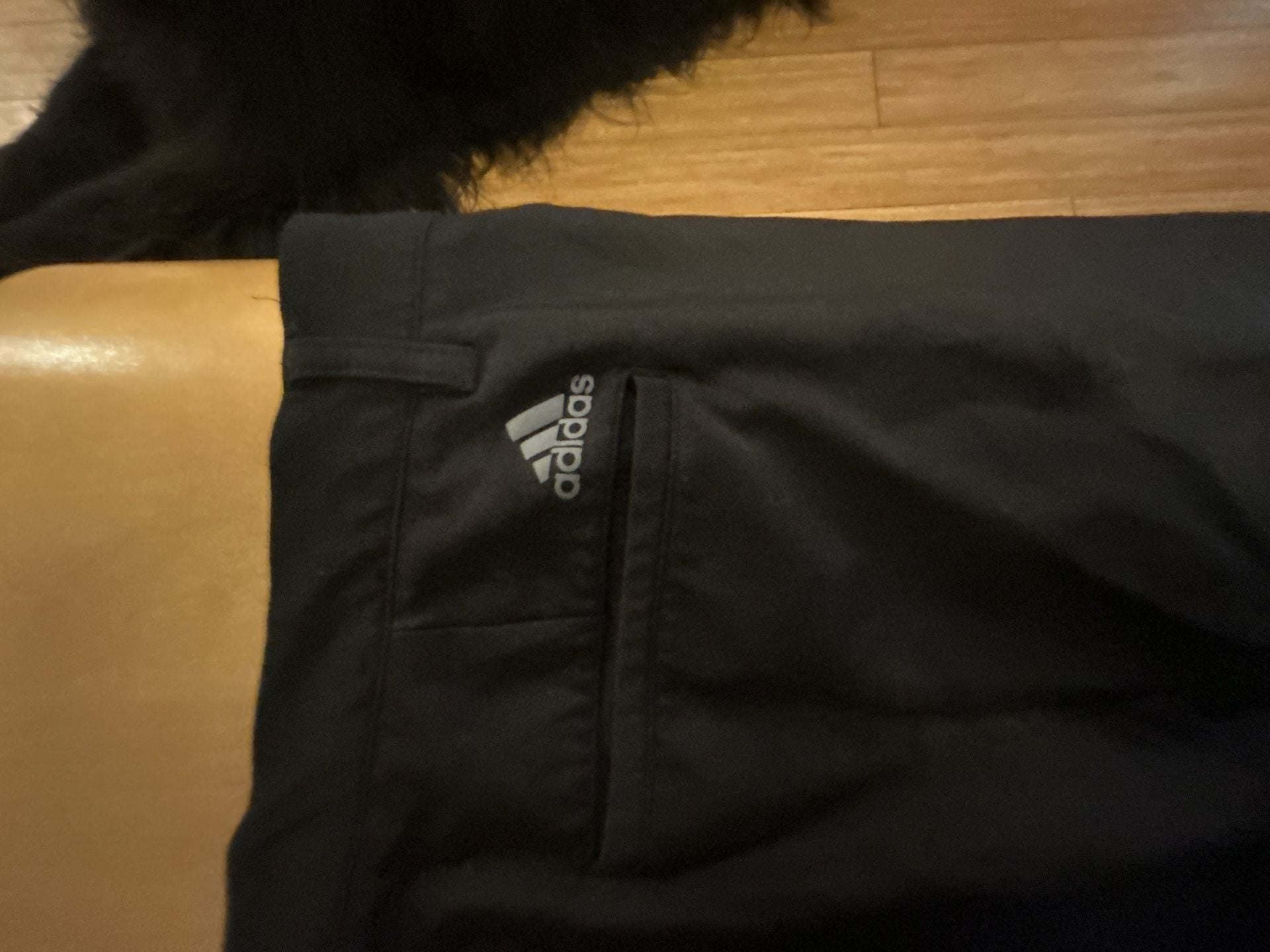 Adidas Pants 36x34 Black Athletic Golf Trousers 5