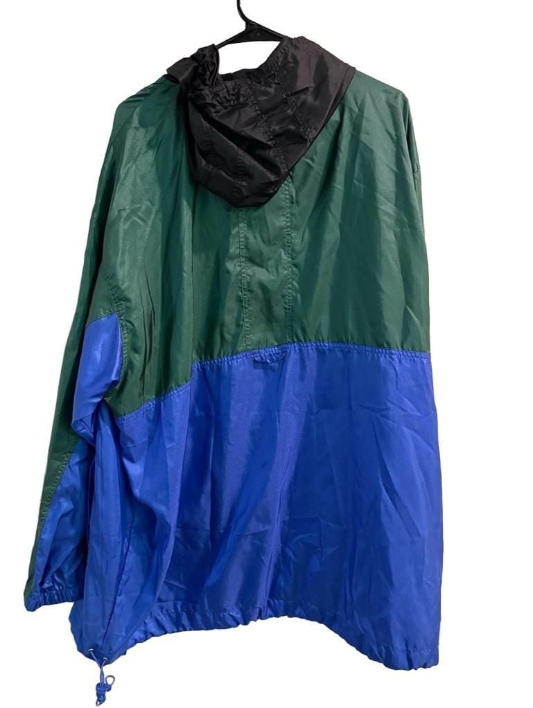Nike Vintage Anorak Windbreaker Jacket Green Blue Black 4