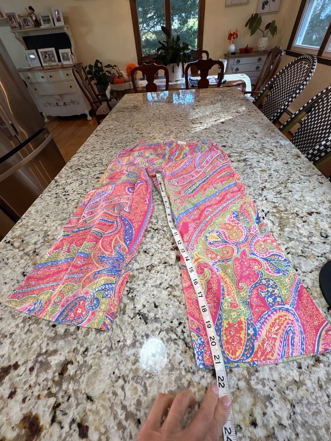 Lauren Ralph Lauren Pink Paisley Pajama Set Size S 9