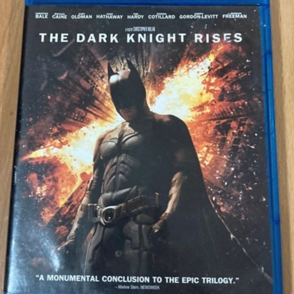 The Dark Knight Rises Blu-ray Disc Movie