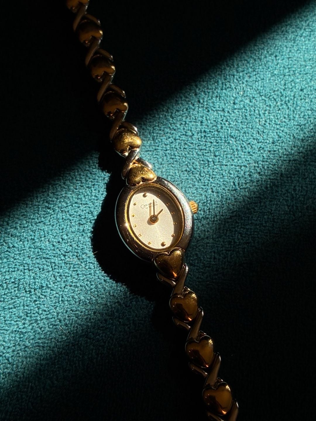 Caravelle By Bulova Two-Tone Heart Watch 2
