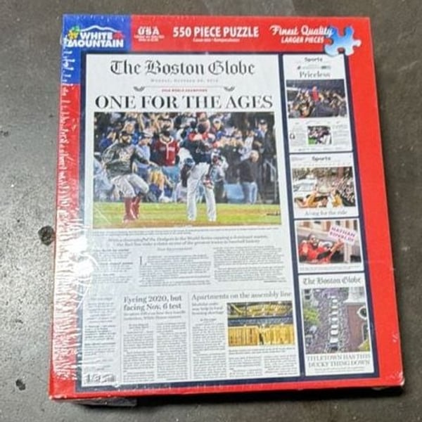Boston Red Sox 2018 World Series Original Newspaper Framed! 10/29 Priceless!