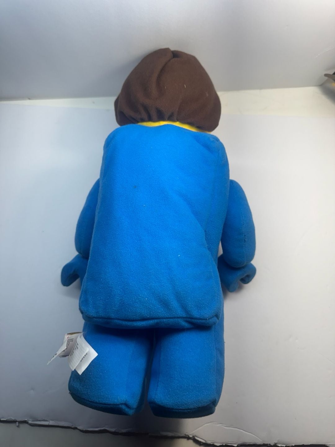 LEGO Minifigure Brick Suit Guy Blue Plush 2