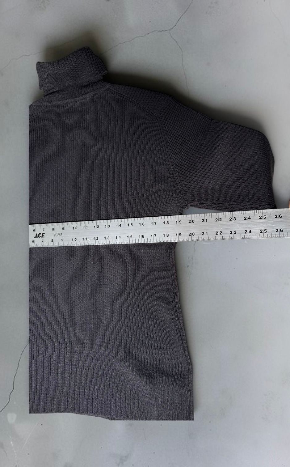 Polo Jeans Co. Size L Black Turtleneck Sweater 6