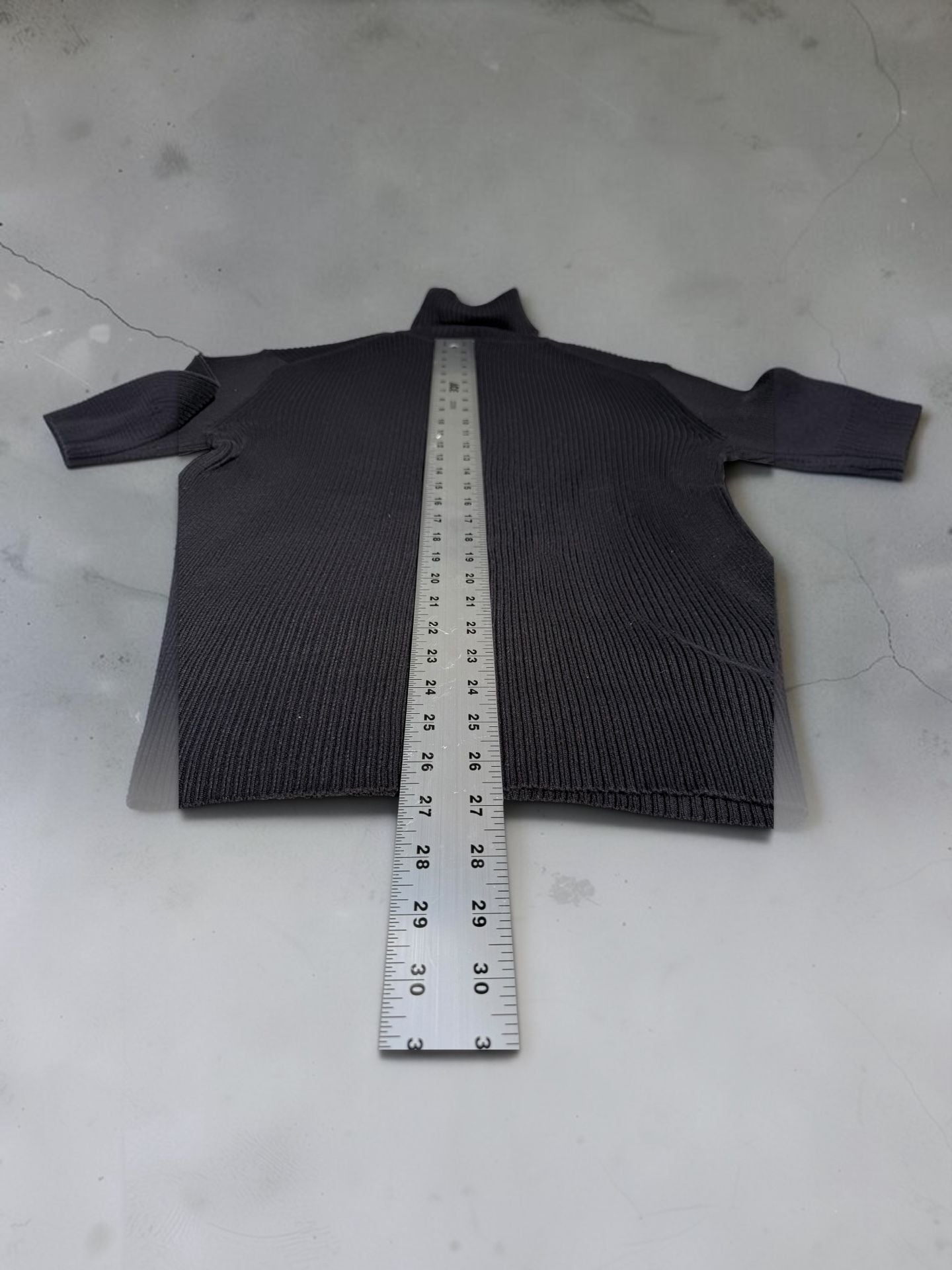 Polo Jeans Co. Size L Black Turtleneck Sweater 7