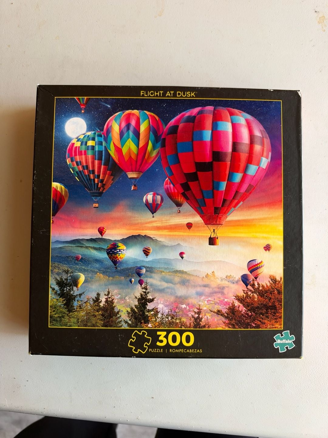 Buffalo Games Flight At Dusk 300-Piece Jigsaw Puzzle 1
