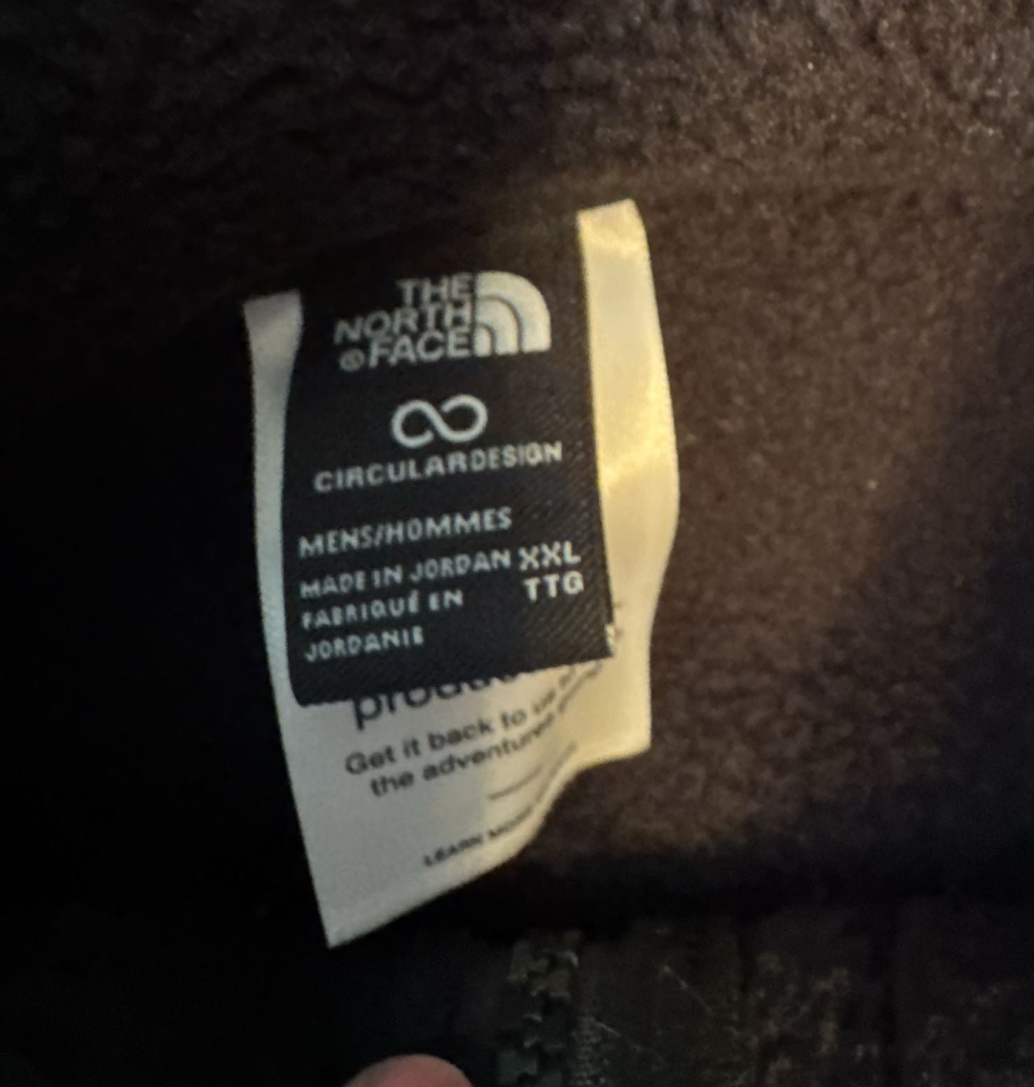 The North Face Yumiori Off-Peak Fleece Jacket Size XXL Black Full Zip 4