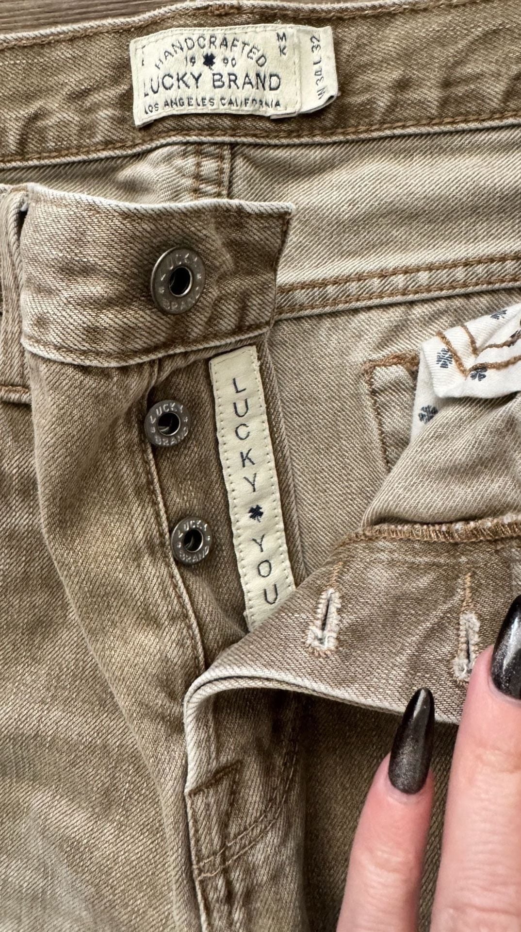 Lucky Brand Jeans Beige Denim 7