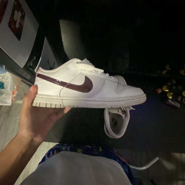 Nike Dunk Low Plum Chalk White Sneakers