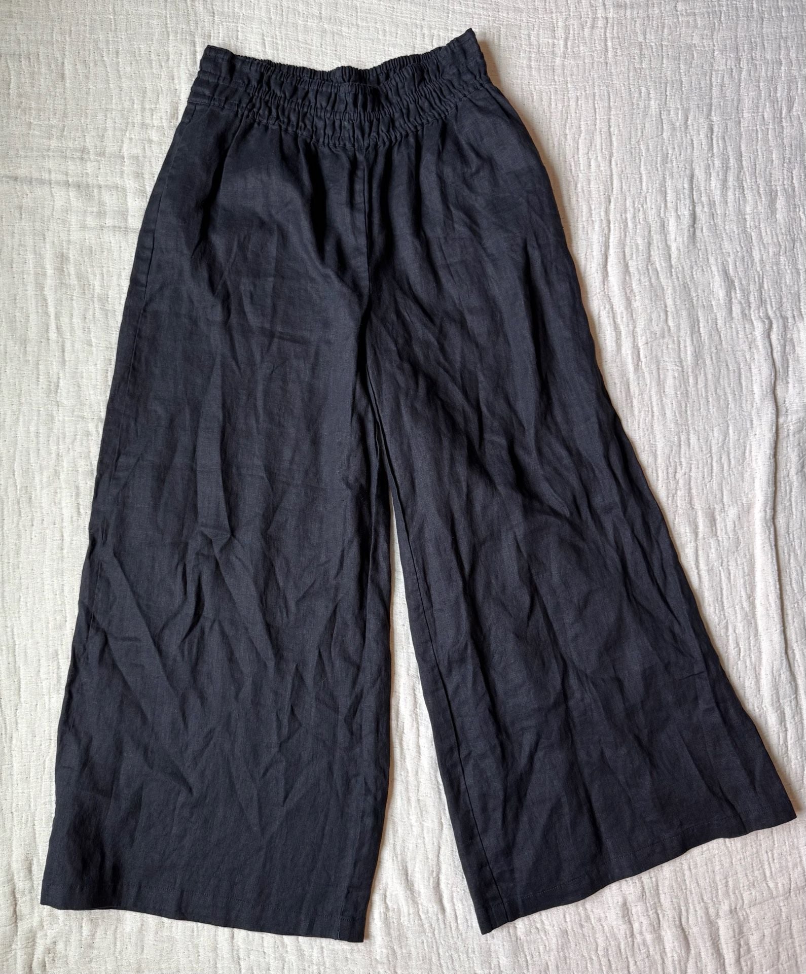 Anthropologie Somerset Linen Wide Leg Pant 2