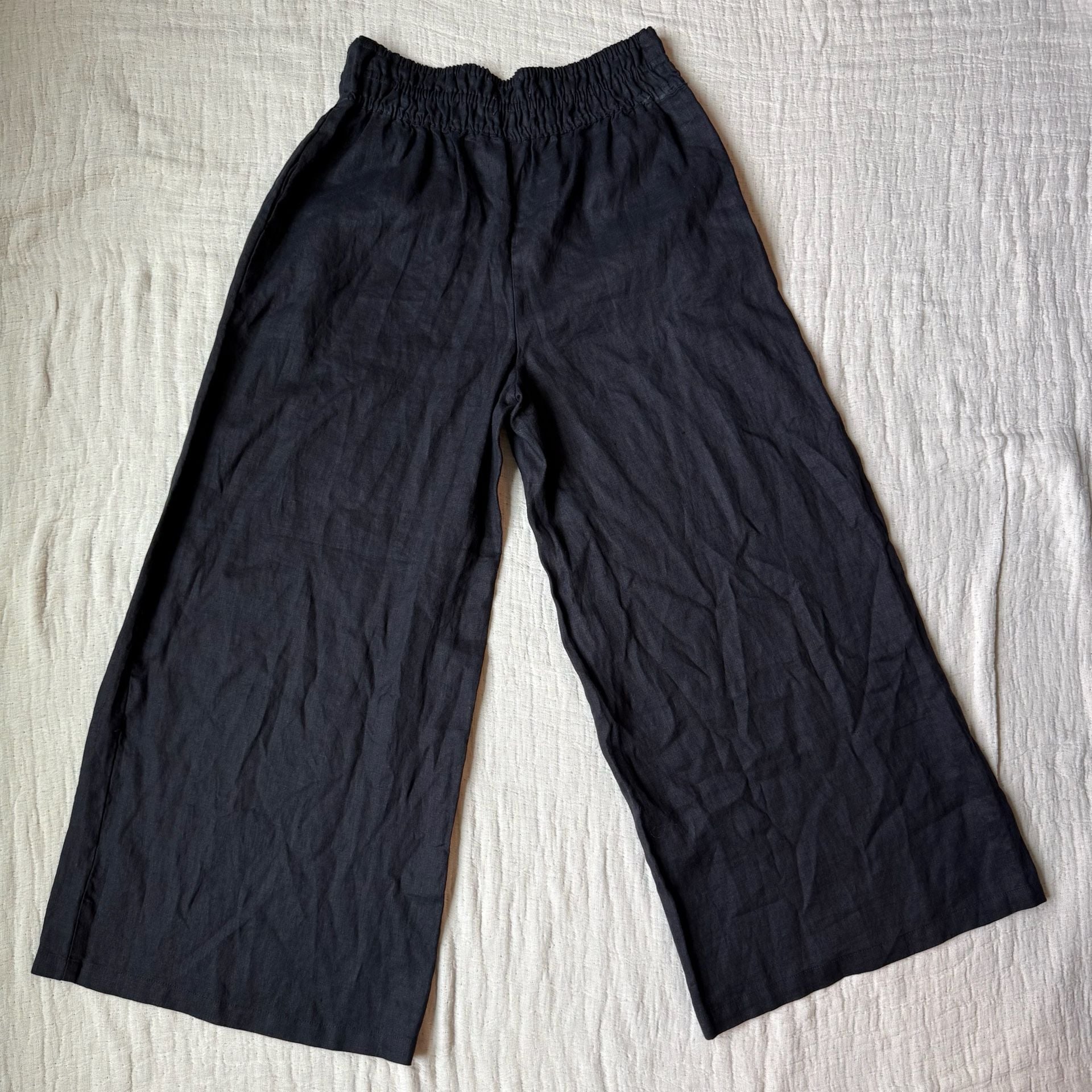 Anthropologie Somerset Linen Wide Leg Pant 4