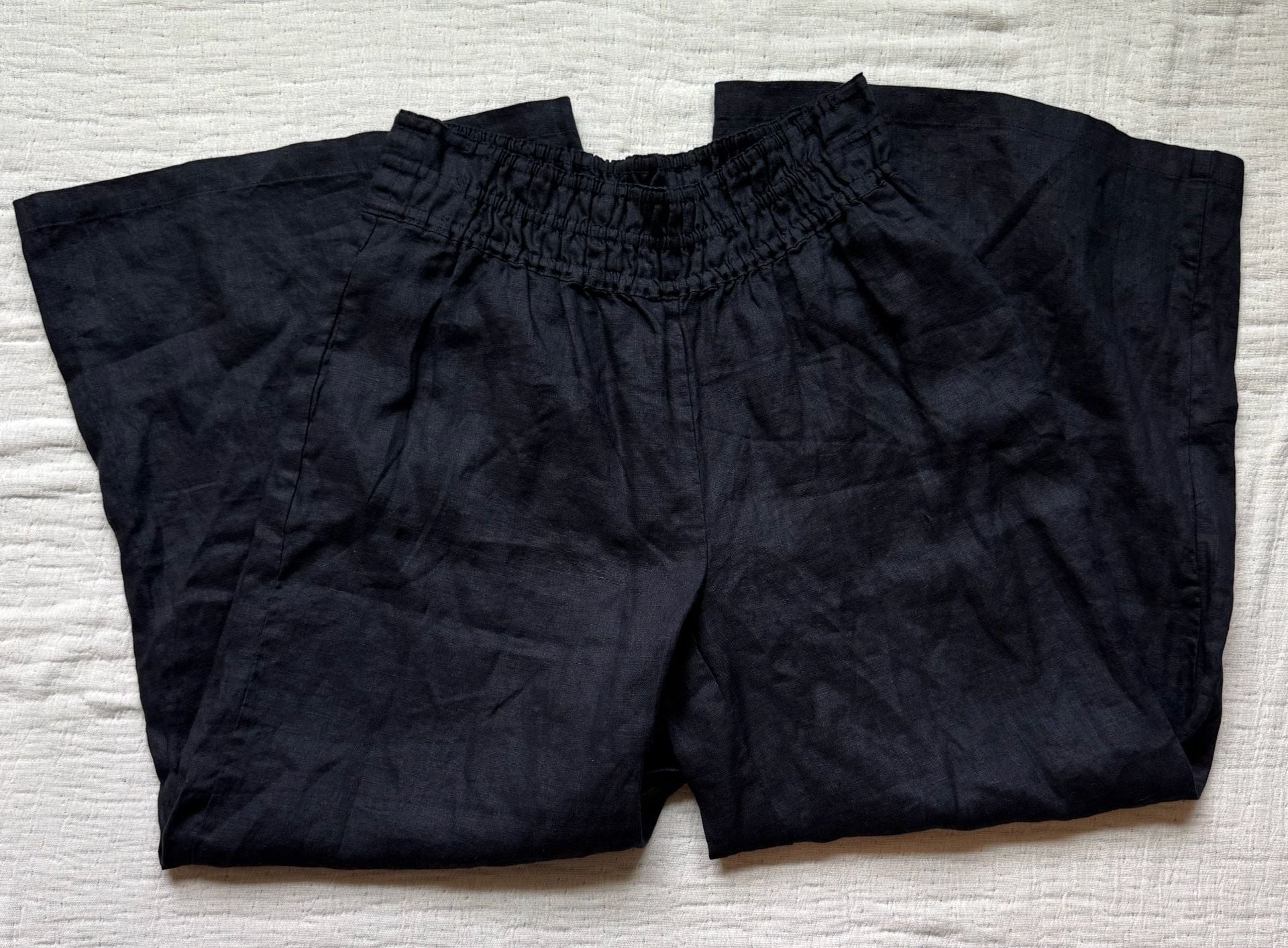 Anthropologie Somerset Linen Wide Leg Pant 5