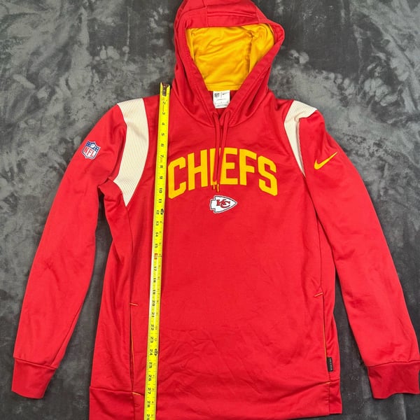 Nike Kansas City Chiefs Therma-Fit On-Field Hoodie Size L Red#146