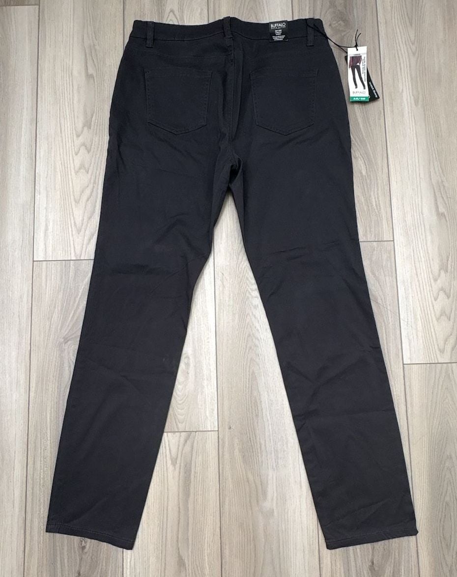 Buffalo David Bitton Hope Mid Rise Stretch Skinny Pants 12/32 Charcoal NWT 7